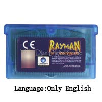 ROMGAME 32 -bitna ručna konzola za video igranje Caredge Cartridge serije EU verzija Rayman 10. Annivers