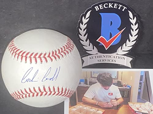 Corbin Carroll Arizona Diamondbacks Autografirani potpisani bejzbol Beckett svjedok CoA