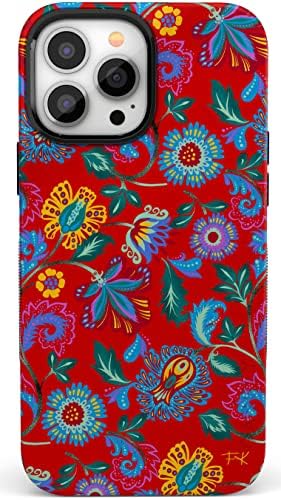 Casely iPhone 13 Pro Case | Kompatibilno s Magsafe | Oslikano cvijeće | Frida Kahlo Floral Girly slučaj