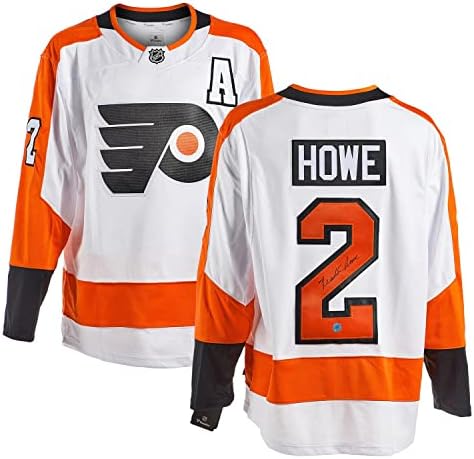 Mark Howe Philadelphia Flyers autogramirani fanatici Jersey - Autografirani NHL dresovi
