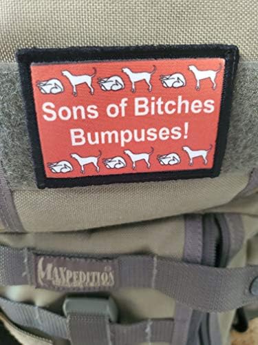 Bumpuses sinovi kuja božićni moral zakrpa smiješna taktička vojska crvenokosa. Napravljeno u SAD-u!