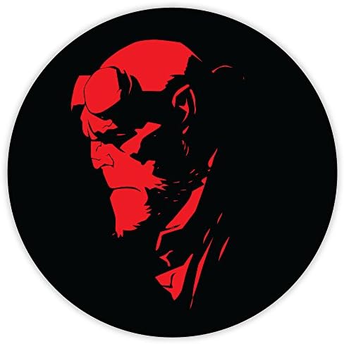 Naljepnica s logotipom Hellboy 4 x 4