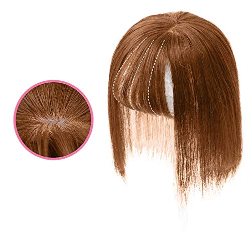 Tamna boja kose modna perika za zaključavanje kose Prirodna ženska prozračna bešavna perika 25 cm perika kovrčava Poluprikolica za