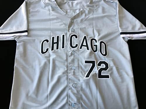Carlton Fisk potpisao je autografirani sivi baseball dres s JSA CoA - Veličina XL - Chicago Great