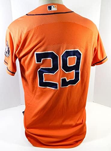 2013-19 Houston Astros 29 Igra Upotrijebljena narančasta dres Unesena 46 dp25511 - igra korištena MLB dresova
