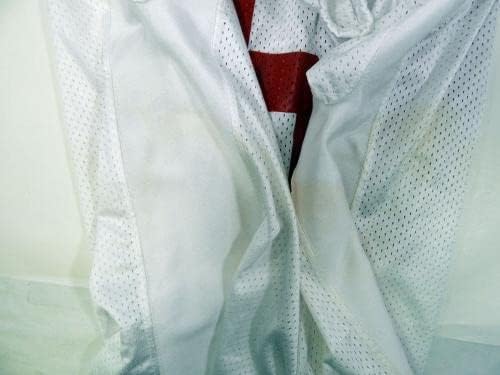 2011. San Francisco 49ers 60 Igra izdana bijela praksa Jersey 2XL DP30159 - Nepotpisana NFL igra korištena dresova