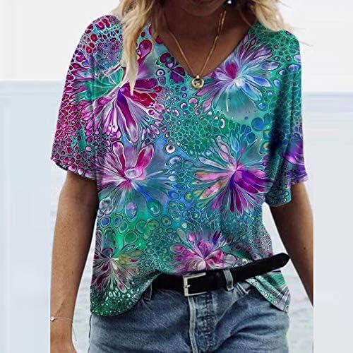 Bluze za žene Business casual sitne, ženske vrhove džepne modne košulje ljetne majice za dame