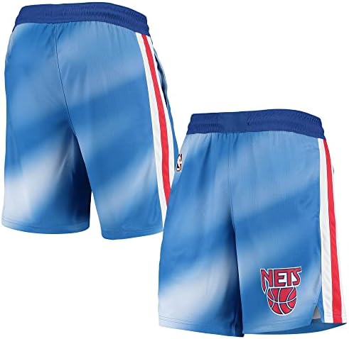 Brooklyn Nets Youth 8-20 Blue Hardwood Classic Edition Swingman Shorts