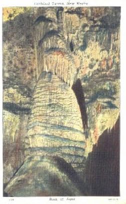 Carlsbad Caverns, razglednica New Mexico