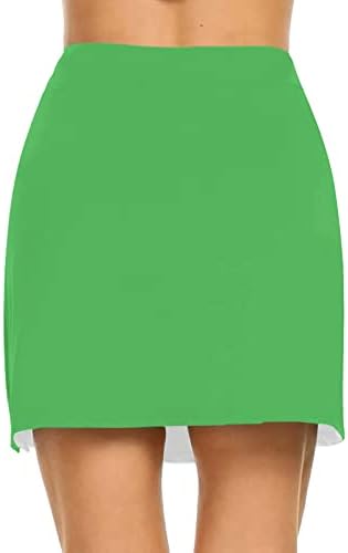Pleadey Flowy Workout Skorts suknje s kratkim hlačama Žene s visokim strukom golf Skorts 2 u 1 leptir trening Culottes Mini suknja