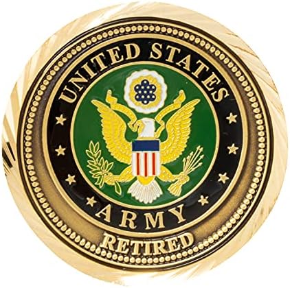Vojska Sjedinjenih Država Umirovljena SAD -om Karijera službe za službu Nation Challenge Coin