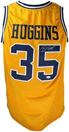 Bob Huggins Univ iz Zapadne Virginije potpisao je prilagođeni košarkaški dres JSA 165873 - Autografirani fakultetski košarka