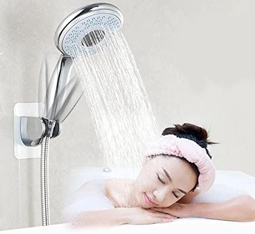 Nabavite podesivi vodootporni nosač nosača za glavu za tuširanje ljepljive štapiće zidni držač za kupanje fiksni i podesite kupaonicu