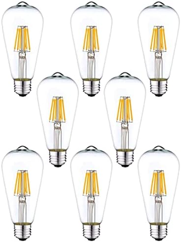 Edison led lampa br., Topla bijela 2700 br., LED žarulja sa žarnom niti 964, 4 vata, 80 lumena, Retro ukrasna svjetiljka bez podešavanja