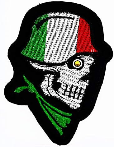 Lubanje i križanje embtao meksiko zastava crtani zakrpa zanatske zanatske zakrpe za torbe jakna glačalo na odjeći traperice child applikci