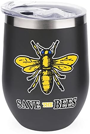 Spremite pčele šalice vakuum vakuum izolirana šalica šalica za kavu od nehrđajućeg čelika boca za kavu od 12 oz s poklopcem