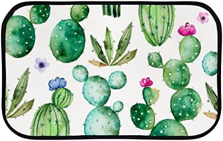 Vantaso mekana kupeta prostirka prostirka akvarel kaktus cvjetovi non klizač dootmat prostirke za kupaonicu dnevni boravak ulazne vrata