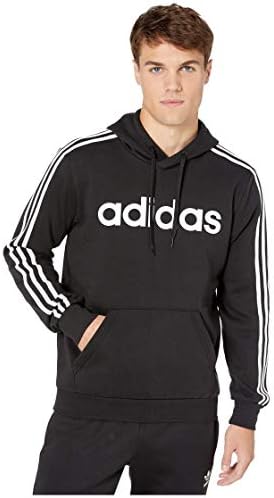 adidas muški esencijalni 3-stripe pulover hoodie