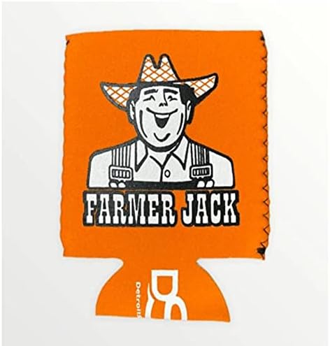 Farmer Jack Logo izoliran može omotati SCUBA Neopren Can Holder Cooler Rukav
