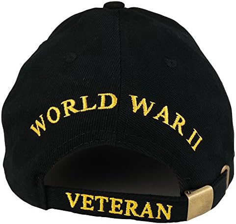 Armycrew Svjetski rat, veteranska vrpca izvezena strukturirana vojna pamučna bejzbol kapica