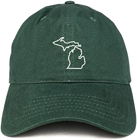 Modna trgovina Michigan State Contour vezeni pamučni šešir za tatu