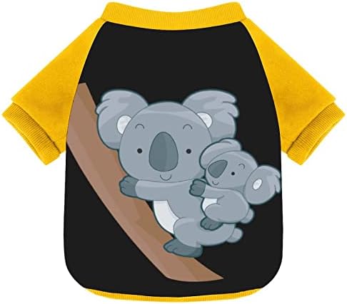 Smiješne zvijezde slatka australija koala medvjed print majicu za kućne ljubimce s puloverom pulovera za pse za pse mačke s dizajnom
