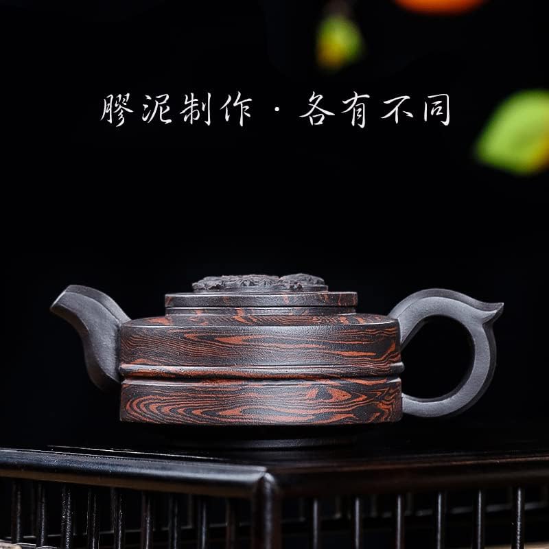 Originalna ruda puna ručno izrađena poznati ljubičasti pijesak lonac Old Purple Mud Guanyin Boutique utisnuti čajnik kung fu set 原矿