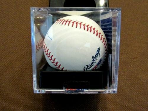 Reggie Jackson Yankees A's Hof potpisan Auto OML bejzbol ocjenjivao 9 PSA/DNK metvica - Autografirani bejzbol