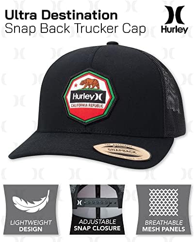 Hurley muški šešir - ultra destinacija kapica za back kamion