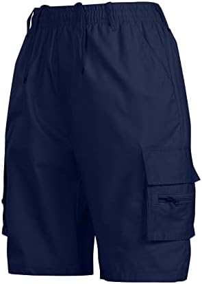 Muške aktivne kratke hlače muške sportske džepne odjeće casual labave kratke hlače trčanje teret za muškarce