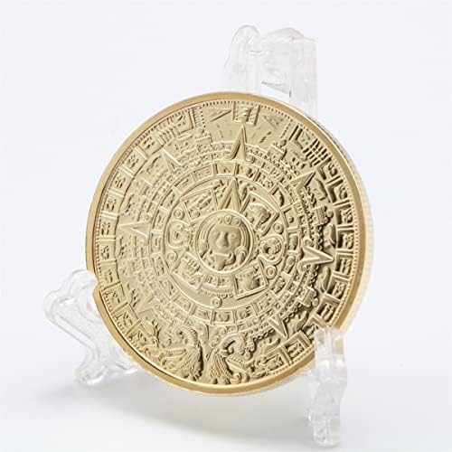 Meksički majev zlatni novčić srebrni novčić Strani komemorativni novčić srebrni prigođeni komemorativni medaljon legura medaljon