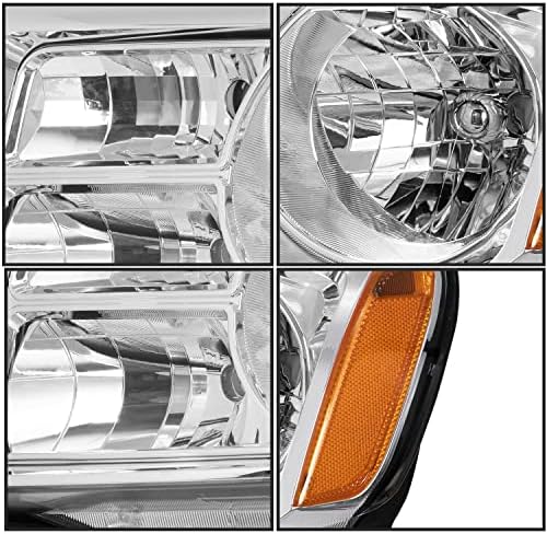 Sklop prednjih svjetala automobila kompatibilan s halogenim prednjim svjetlima iz 2012., 2013., 2014., 2015. na lijevoj strani vozača