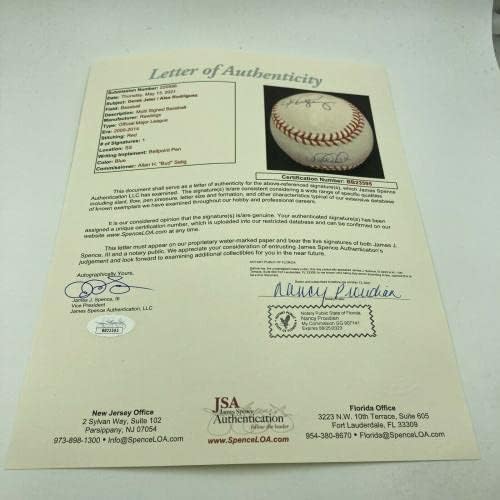 Derek Jeter i Alex Rodriguez Dual potpisali su bejzbol i Stener CoA Major League - Autografirani bejzbol