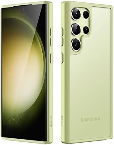 Slučaj JetEch Matte za Samsung Galaxy S23 Ultra 5G 6,8-inčni, smrznuti prozirni zaštitni vitki poklopac telefona, anti-prstiju