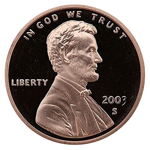 2003. S GEM dokaz Lincoln Memorial Cent Penny Proof US MINT