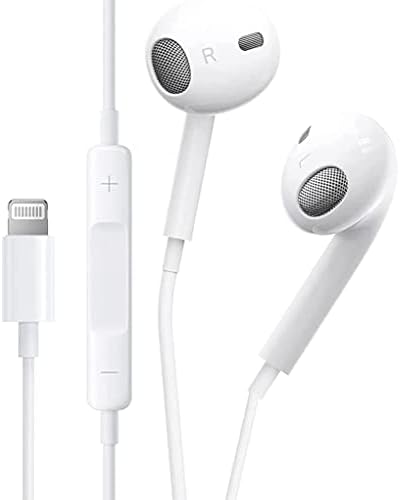 Apple Wired slušalice iPhone ušne ušice s priključkom munje [Apple MFI certificiran] In-Eur slušalice kompatibilne s 14/13/12 Pro Max/XS