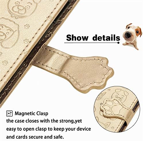 2020 Futrola za mačke i pse sa slatkim dizajnom s magnetskim zatvaračem držač utora za kreditne kartice Torbica za novčanik od PU kože