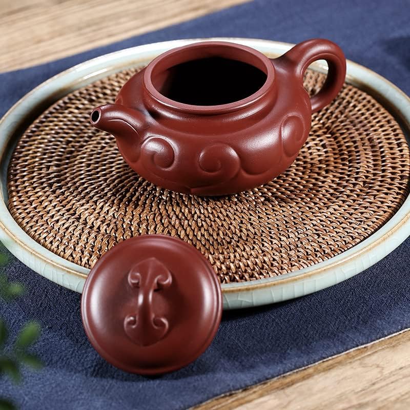 Zisha Teapot Poznati ručno izrađeni butik originalna ruda autentična dahongpao ruyi antikni čajnik kung fu set čaja 紫砂 壶 名家 全 手工 精品