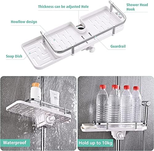 DVTEL stalak za skladištenje bez perforacije u kupaonici Univerzalni tuš za toalet za toalet za odlaganje stalak za sapun sapun prikladan