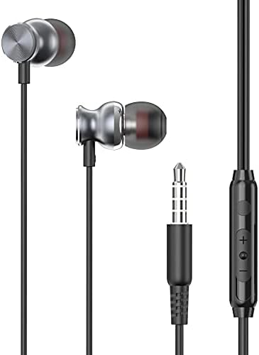 Žičane slušalice hi-fi zvučne slušalice Handsfree Mic slušalice Metalne ušne ušice u ušima Ponusnosti kompatibilne s Vankyo Matrixpad