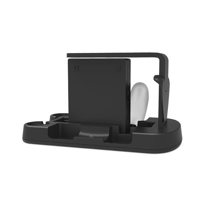 Zahotse PS5 Move Game Ručka s višefunkcijskim punjačima na punjači VR naočale pribor za skladištenje domaćina (bijeli HBP-265