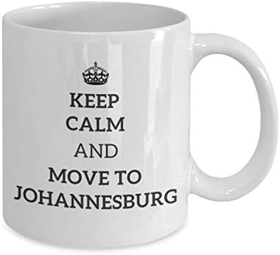 Budite mirni i pređite u Johannesburg čaj čaše putnički prijatelj prijatelj prijatelj poklon Južna Afrika putnička šalica prisutna