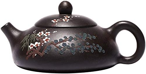 Lianxiao - savršeno iskustvo ručno izrađenog ljubičastog pijeska čajnik ljubičasti pijesak blato crni čajnik Originalni vinski poklon