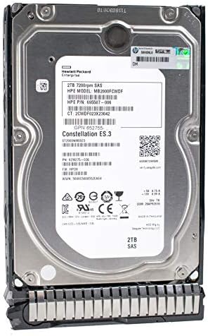 HP Gen 8 | 652757-B21 | 2 TB 7,2 k o/min SAS 6gb/s | 3,5 LFF | SC MidLine | Corporate tvrdi disk HDD