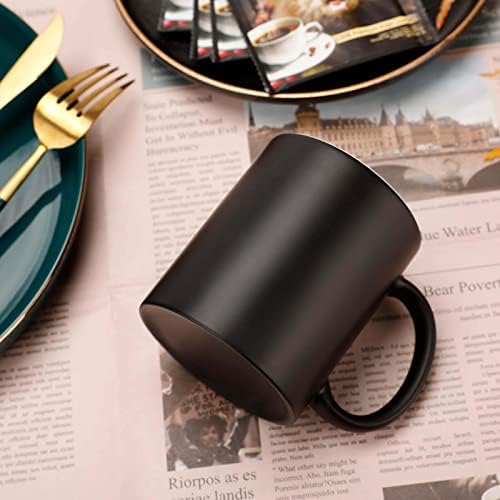 Slatki Francuski buldog kreativno obezboji keramičku šalicu za kavu mijenjajući temperaturu šalice zabavnu za kućni ured