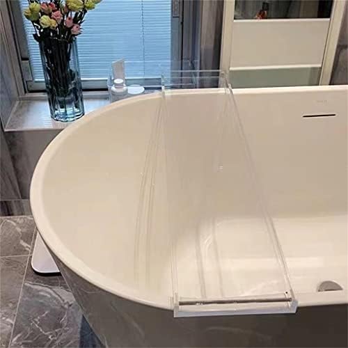 BKDFD akrilni prozirni stalak za kupaonicu Bathbub Bath Bath Mobile Telef