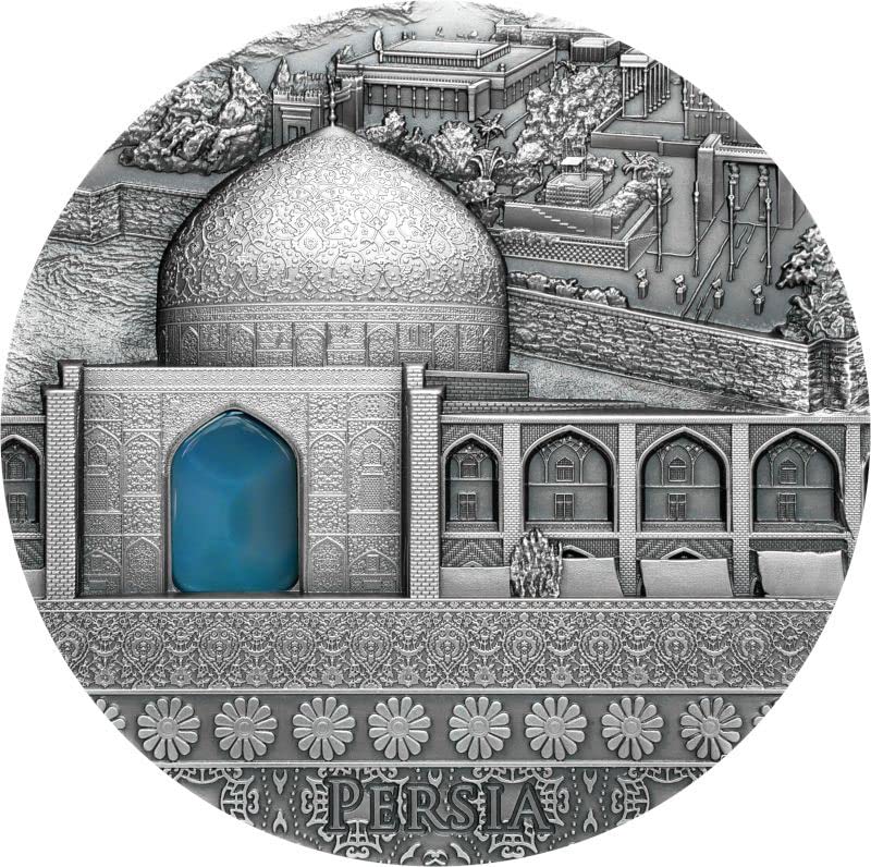 2022 de Imperial Art Powercoin Persia 2 oz srebrni novčić 2 $ niue 2022 2 oz Antique Finish