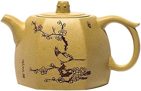 Čajnik za čajnik 240 ml ručno izrađene rude ruda u planinskom dijelu je sretni ljubičasti čaj od čajnih čajnih čajnih čajnih čajnih