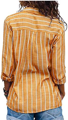 Adongnywell ženske vrhove košulje ležerne bežične bluze dugih rukava za ljetni posao v vrat rad