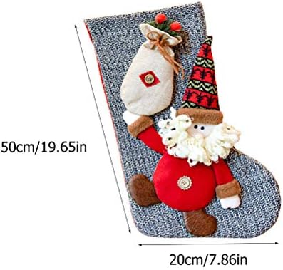 Božićna čarapa Poklon vrećica Božićna čarapa poklon pakiranje ukras vrećice koji se koristi za proslavu Božića